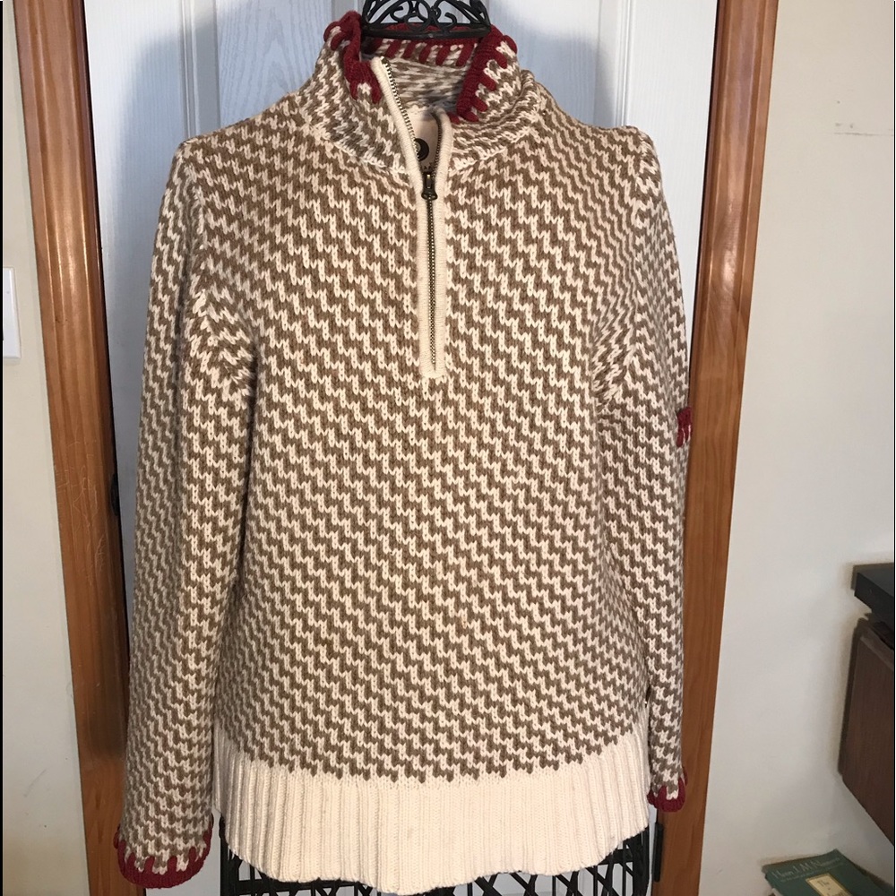 Tsunami Lambswool Sweater, Size M